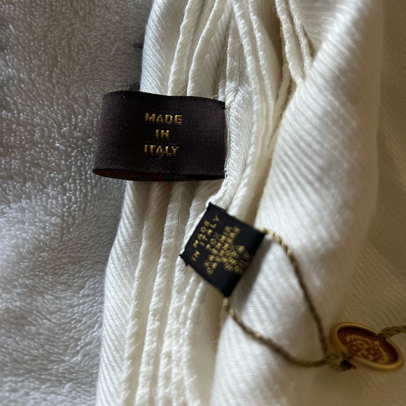 NEW Loro Piana Cashmere/Silk scarf | Stola Leggera Unita - Picture 5 of 9